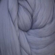 Wool: Merino Top 21.5 micron for wet felting dyed Glacier