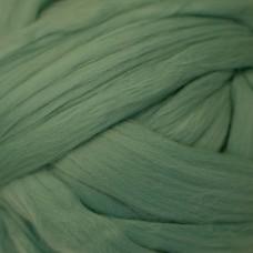 Wool: Merino Top 21.5 micron for wet felting dyed Turquoise Green