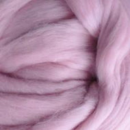 Wool: Merino Top 21.5 micron for wet felting dyed Dusty Rose