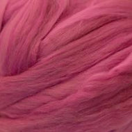 Wool: Merino Top 21.5 micron for wet felting dyed Fuschia