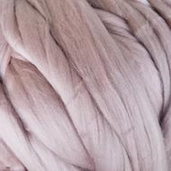 Wool: Merino Top 21.5 micron for wet felting dyed Cabbage Rose