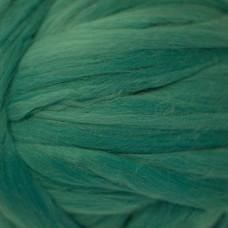 Wool: Merino Top 21.5 micron for wet felting dyed Seafoam