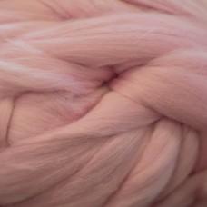 Wool: Merino Top 21.5 micron for wet felting dyed Pink